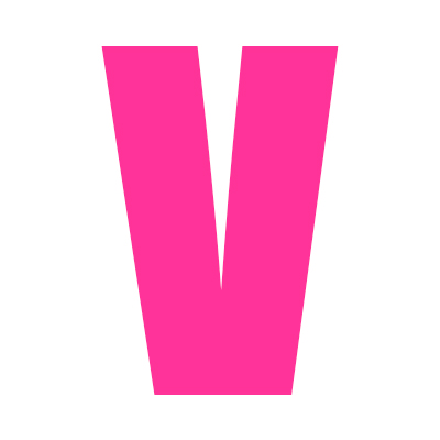 Pink Wheelie Bin Letter V - Bespoke Wheelie Bin Numbers and decals ...