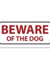 Beware of the dog sticker