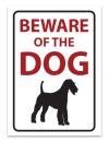 Beware of the dog sticker