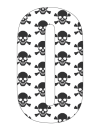 skull & crossbones wheelie bin number zero